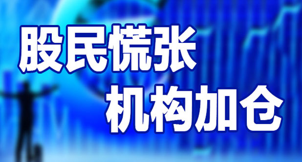 股民慌张　机构加仓