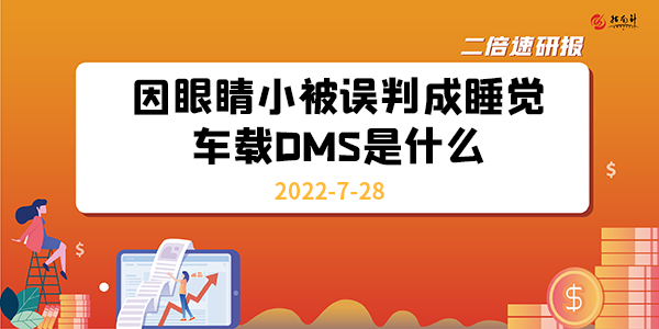 《二倍速研报》因眼睛小被误判为睡觉，车载DMS是什么？