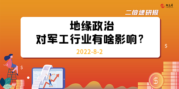 《二倍速研报》地缘政治，对军工行业有啥影响？