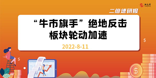 《二倍速研报》“牛市旗手”绝地反击，板块轮动加速