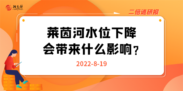 《二倍速研报》莱茵河水位下降，会带来什么影响？