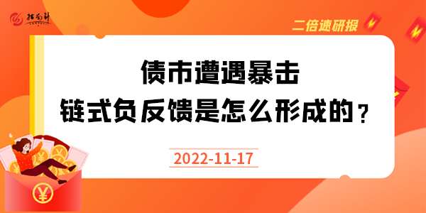 《二倍速研报》债市遭遇暴击，链式负反馈是怎么形成的？